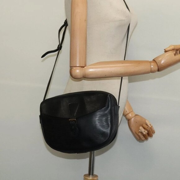 LOUIS VUITTON Epi Jeune Fille MM Shoulder Bag Black M52152 LV Auth 141082 - Picture 1 of 16